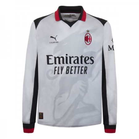 Virallinen pelipaita AC Milan 4. Paita Maalivahti 2025-26 Pitkähihainen - Miesten Virallinen pelipaita AC Milan 4. Paita Maalivahti 2025-26 Pitkähihainen - Miesten