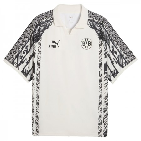 Virallinen pelipaita Borussia Dortmund Lifestyle Retro 2026-27 Lyhythihainen - Miesten Virallinen pelipaita Borussia Dortmund Lifestyle Retro 2026-27 Lyhythihainen - Miesten