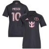 Virallinen pelipaita Inter Miami CF Messi 10 Vieras 2026 Lyhythihainen - Naisten Virallinen pelipaita Inter Miami CF Messi 10 Vieras 2026 Lyhythihainen - Naisten