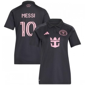 Virallinen pelipaita Inter Miami CF Messi 10 Vieras 2026 Lyhythihainen - Naisten
