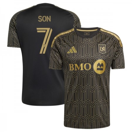 Virallinen pelipaita Los Angeles FC Son 7 Koti 2026 Lyhythihainen - Miesten Virallinen pelipaita Los Angeles FC Son 7 Koti 2026 Lyhythihainen - Miesten