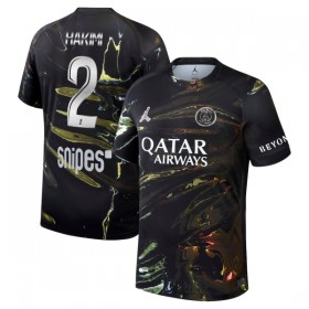 Virallinen pelipaita Paris Saint-Germain Hakimi 2 Night Edition 2025-26 Lyhythihainen - Miesten