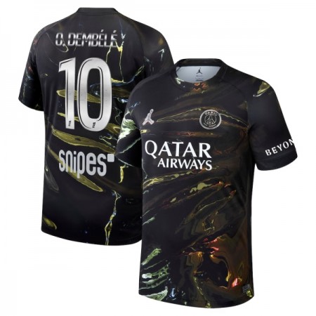 Virallinen pelipaita Paris Saint-Germain O. Dembele 10 Night Edition 2025-26 Lyhythihainen - Miesten Virallinen pelipaita Paris Saint-Germain O. Dembele 10 Night Edition 2025-26 Lyhythihainen - Miesten