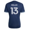 Virallinen pelipaita Vancouver Whitecaps Muller 13 Vieras 2026 Lyhythihainen - Miesten