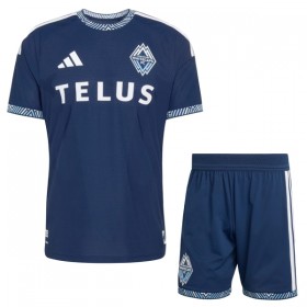 Virallinen pelipaita Vancouver Whitecaps Vieras 2026 Lyhythihainen - Lasten ( + Lyhyet housut )