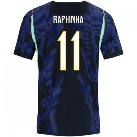 Virallinen pelipaita Brasilia Raphinha 11 Vieras MM-kisat 2026 Lyhythihainen - Miesten