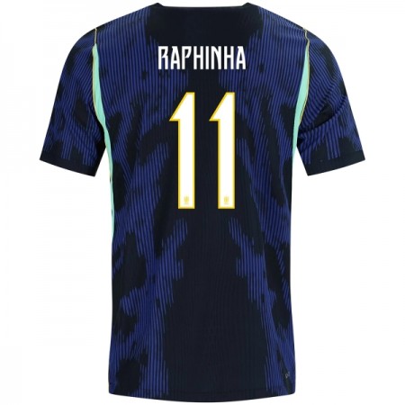 Virallinen pelipaita Brasilia Raphinha 11 Vieras MM-kisat 2026 Lyhythihainen - Miesten