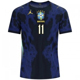 Virallinen pelipaita Brasilia Raphinha 11 Vieras MM-kisat 2026 Lyhythihainen - Miesten