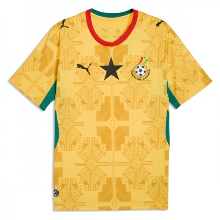 Virallinen pelipaita Ghana Vieras MM-kisat 2026 Lyhythihainen - Miesten Virallinen pelipaita Ghana Vieras MM-kisat 2026 Lyhythihainen - Miesten