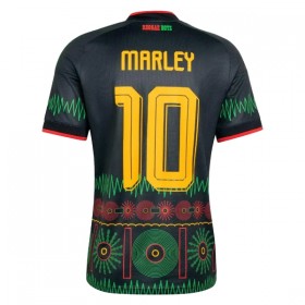 Virallinen pelipaita Jamaika Bob Marley 10 Vieras MM-kisat 2026 Lyhythihainen - Miesten