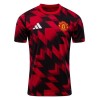 Virallinen pelipaita Manchester United Pre-Match 2025-26 Lyhythihainen Punainen - Miesten