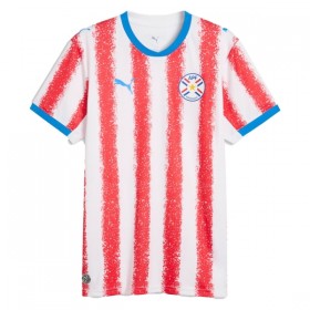 Virallinen pelipaita Paraguay Koti MM-kisat 2026 Lyhythihainen - Miesten