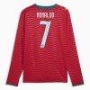 Virallinen pelipaita Portugali Ronaldo 7 Koti MM-kisat 2026 Pitkähihainen - Miesten Virallinen pelipaita Portugali Ronaldo 7 Koti MM-kisat 2026 Pitkähihainen - Miesten
