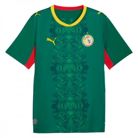 Virallinen pelipaita Senegal Vieras MM-kisat 2026 Lyhythihainen - Miesten Virallinen pelipaita Senegal Vieras MM-kisat 2026 Lyhythihainen - Miesten