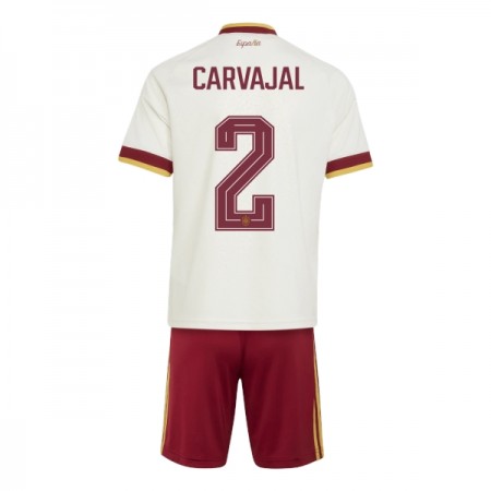 Virallinen pelipaita Espanja Carvajal 2 Vieras MM-kisat 2026 Lyhythihainen - Lasten ( + Lyhyet housut ) Virallinen pelipaita Espanja Carvajal 2 Vieras MM-kisat 2026 Lyhythihainen - Lasten ( + Lyhyet housut )