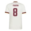 Virallinen pelipaita Espanja Fabian 8 Vieras MM-kisat 2026 Lyhythihainen - Miesten Virallinen pelipaita Espanja Fabian 8 Vieras MM-kisat 2026 Lyhythihainen - Miesten