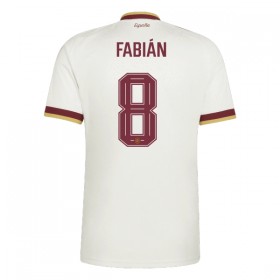 Virallinen pelipaita Espanja Fabian 8 Vieras MM-kisat 2026 Lyhythihainen - Miesten