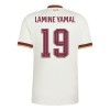 Virallinen pelipaita Espanja Lamine Yamal 19 Vieras MM-kisat 2026 Lyhythihainen - Miesten Virallinen pelipaita Espanja Lamine Yamal 19 Vieras MM-kisat 2026 Lyhythihainen - Miesten