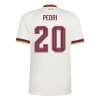 Virallinen pelipaita Espanja Pedri 20 Vieras MM-kisat 2026 Lyhythihainen - Miesten Virallinen pelipaita Espanja Pedri 20 Vieras MM-kisat 2026 Lyhythihainen - Miesten