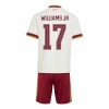 Virallinen pelipaita Espanja Williams JR 17 Vieras MM-kisat 2026 Lyhythihainen - Lasten ( + Lyhyet housut ) Virallinen pelipaita Espanja Williams JR 17 Vieras MM-kisat 2026 Lyhythihainen - Lasten ( + Lyhyet housut )