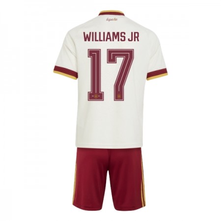 Virallinen pelipaita Espanja Williams JR 17 Vieras MM-kisat 2026 Lyhythihainen - Lasten ( + Lyhyet housut ) Virallinen pelipaita Espanja Williams JR 17 Vieras MM-kisat 2026 Lyhythihainen - Lasten ( + Lyhyet housut )