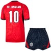 Virallinen pelipaita Englanti Bellingham 10 Vieras MM-kisat 2026 Lyhythihainen - Lasten ( + Lyhyet housut ) Virallinen pelipaita Englanti Bellingham 10 Vieras MM-kisat 2026 Lyhythihainen - Lasten ( + Lyhyet housut )