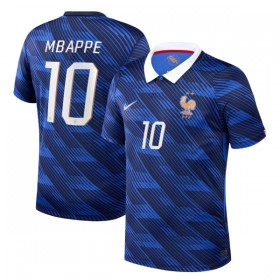 Virallinen pelipaita Ranska Mbappé 10 Koti MM-kisat 2026 Lyhythihainen - Miesten