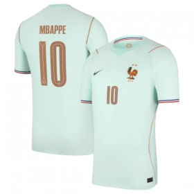 Virallinen pelipaita Ranska Mbappé 10 Vieras MM-kisat 2026 Lyhythihainen - Miesten