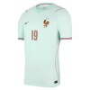 Virallinen pelipaita Ranska Theo Hernandez 19 Vieras MM-kisat 2026 Lyhythihainen - Miesten