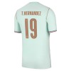 Virallinen pelipaita Ranska Theo Hernandez 19 Vieras MM-kisat 2026 Lyhythihainen - Miesten