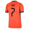 Virallinen pelipaita Alankomaat Xavi 7 Koti MM-kisat 2026 Lyhythihainen - Miesten Virallinen pelipaita Alankomaat Xavi 7 Koti MM-kisat 2026 Lyhythihainen - Miesten