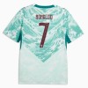 Virallinen pelipaita Portugali Ronaldo 7 Vieras MM-kisat 2026 Lyhythihainen - Miesten Virallinen pelipaita Portugali Ronaldo 7 Vieras MM-kisat 2026 Lyhythihainen - Miesten