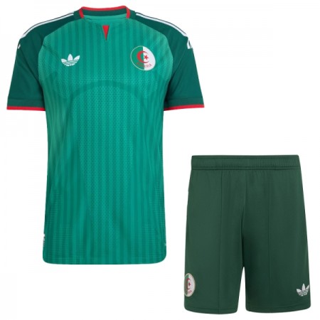 Virallinen pelipaita Algeria Vieras MM-kisat 2026 Lyhythihainen - Lasten ( + Lyhyet housut ) Virallinen pelipaita Algeria Vieras MM-kisat 2026 Lyhythihainen - Lasten ( + Lyhyet housut )