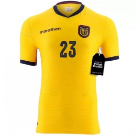 Virallinen pelipaita Ecuador Caicedo 23 Koti MM-kisat 2026 Lyhythihainen - Miesten
