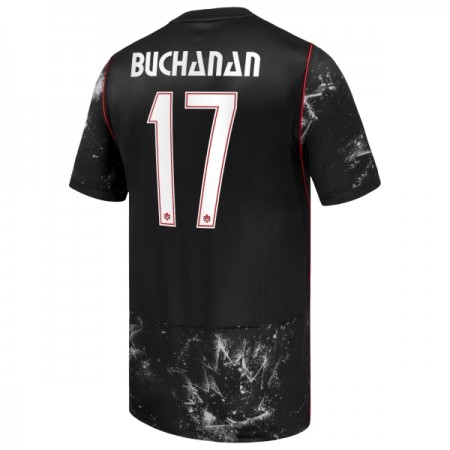 Virallinen pelipaita Kanada Buchanan 17 Vieras MM-kisat 2026 Lyhythihainen - Miesten Virallinen pelipaita Kanada Buchanan 17 Vieras MM-kisat 2026 Lyhythihainen - Miesten
