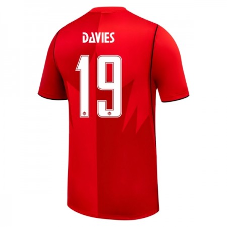 Virallinen pelipaita Kanada Davies 19 Koti MM-kisat 2026 Lyhythihainen - Miesten Virallinen pelipaita Kanada Davies 19 Koti MM-kisat 2026 Lyhythihainen - Miesten