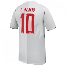 Virallinen pelipaita Kanada J. David 10 Kolmas MM-kisat 2026 Lyhythihainen - Miesten