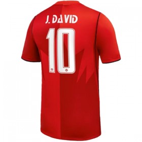Virallinen pelipaita Kanada J. David 10 Koti MM-kisat 2026 Lyhythihainen - Miesten