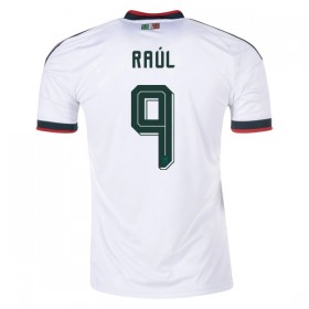 Virallinen pelipaita Meksiko Raul 9 Vieras MM-kisat 2026 Lyhythihainen - Miesten