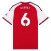 Virallinen pelipaita Arsenal Gabriel 6 Koti 2026-27 Lyhythihainen - Miesten