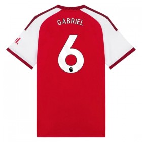 Virallinen pelipaita Arsenal Gabriel 6 Koti 2026-27 Lyhythihainen - Miesten