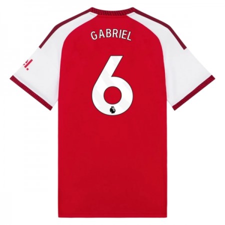 Virallinen pelipaita Arsenal Gabriel 6 Koti 2026-27 Lyhythihainen - Miesten