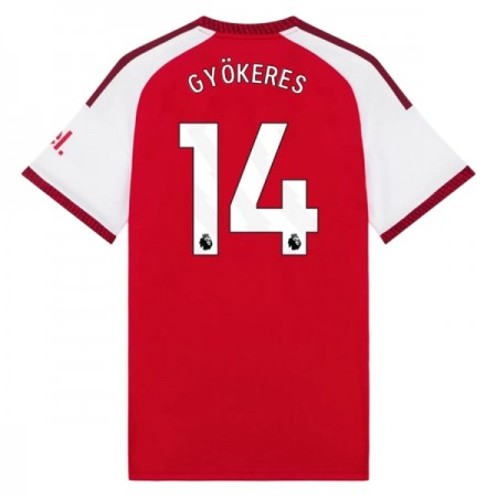 Virallinen pelipaita Arsenal Gyokeres 14 Koti 2026-27 Lyhythihainen - Miesten Virallinen pelipaita Arsenal Gyokeres 14 Koti 2026-27 Lyhythihainen - Miesten