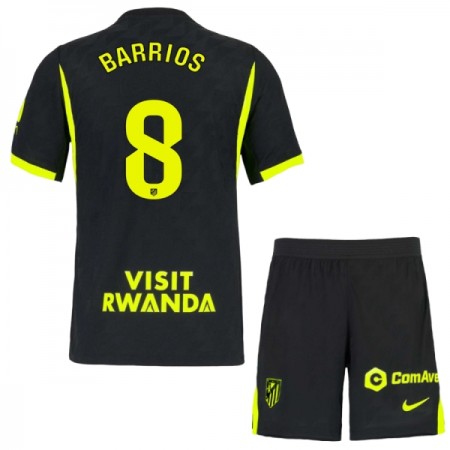 Virallinen pelipaita Atlético Madrid Barrios 8 Vieras 2026-27 Lyhythihainen - Lasten ( + Lyhyet housut ) Virallinen pelipaita Atlético Madrid Barrios 8 Vieras 2026-27 Lyhythihainen - Lasten ( + Lyhyet housut )