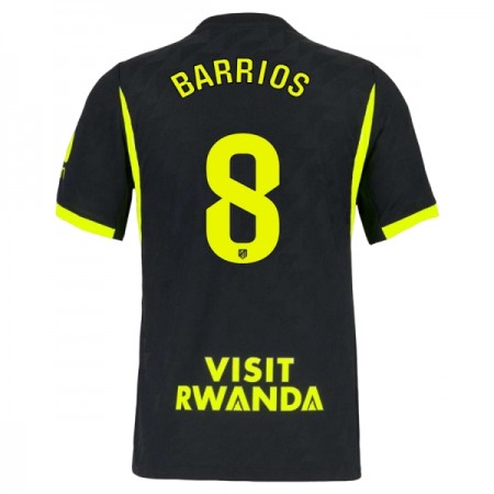 Virallinen pelipaita Atlético Madrid Barrios 8 Vieras 2026-27 Lyhythihainen - Miesten Virallinen pelipaita Atlético Madrid Barrios 8 Vieras 2026-27 Lyhythihainen - Miesten