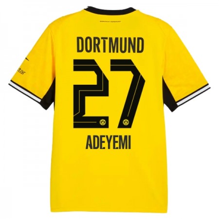 Virallinen pelipaita Borussia Dortmund Adeyemi 27 Koti 2026-27 Lyhythihainen - Miesten Virallinen pelipaita Borussia Dortmund Adeyemi 27 Koti 2026-27 Lyhythihainen - Miesten