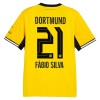 Virallinen pelipaita Borussia Dortmund Fabio Silva 21 Koti 2026-27 Lyhythihainen - Miesten Virallinen pelipaita Borussia Dortmund Fabio Silva 21 Koti 2026-27 Lyhythihainen - Miesten