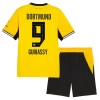 Virallinen pelipaita Borussia Dortmund Guirassy 9 Koti 2026-27 Lyhythihainen - Lasten ( + Lyhyet housut ) Virallinen pelipaita Borussia Dortmund Guirassy 9 Koti 2026-27 Lyhythihainen - Lasten ( + Lyhyet housut )