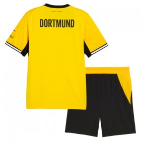 Virallinen pelipaita Borussia Dortmund Koti 2026-27 Lyhythihainen - Lasten ( + Lyhyet housut )