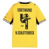 Virallinen pelipaita Borussia Dortmund N. Schlotterbeck 4 Koti 2026-27 Lyhythihainen - Miesten